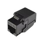 Solarix SXKJ-5E-UTP-BK-SA - Konektor keystone - CAT 5e - UTP - RJ-45 - černá