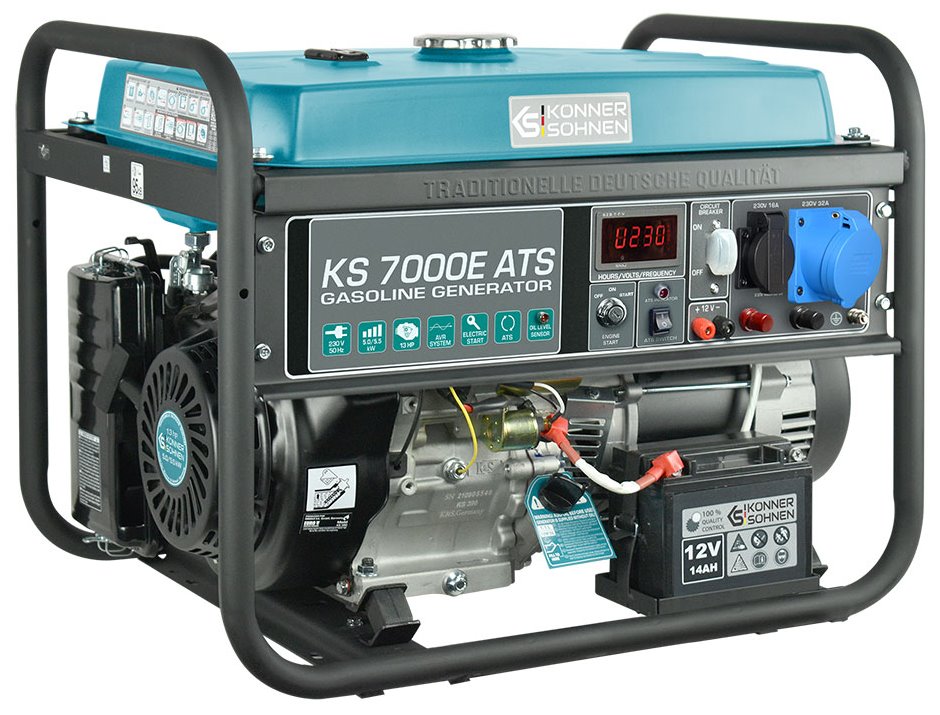 Solarmi Benzínová elektrocentrála KS 7000E ATS