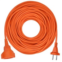 Solight 1z pohyblivý přívod - spojka, 30m, 2 x 1,5mm2, oranžová PS24