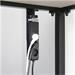 Solight 3z + USB A+C prenosné stolné zásuvky, 2m, čierna, USB rýchlonabíjačka 20W PD PP105C-PD20-B