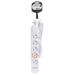 Solight 5z predlžovací prívod s USB A+C nabíjačkou 2.4A, 3m, 3 x 1mm2, biely, vypínač PP152USBC