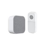 Solight bezdrátový zvonek, bateriový, 180m, bílý, learning code 1L75