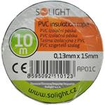 Solight izolačná páska, 15mm x 0,13mm x 10m, čierna