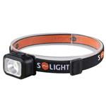 Solight LED čelové nabíjacia svietidlo, 170lm, teplé+studené svetlo, Li-Ion WN52