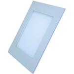 Solight LED mini panel, podhľadový, 6W, 400lm, 3000K, tenký, štvorcový, biely WD103