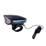 Solight LED nabíjacie cyklo svetlo, 250lm, klaksón, Li-ion WN28