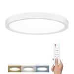 Solight LED osvětlení s dálkovým ovladačem Estela White, 60W, 4500lm, 50cm, změna chromatičnosti, stmívatelné WO8021