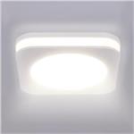 Solight LED podhledové svítidlo, 6W, 420lm, 4000K, IP44, čtvercové WD136-1