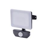 Solight LED reflektor Quick so senzorom, 10W, 850lm, 4000K, IP44, čierny WM-10WS-Q