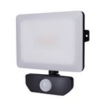 Solight LED reflektor Quick so senzorom, 20W, 1700lm, 4000K, IP44, čierny WM-20WS-Q