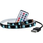 Solight LED RGB pásik pre TV, 2 x 50cm, USB, vypínač, diaľkový ovládač WM504