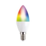 Solight LED SMART WIFI žiarovka, sviečka, 5W, E14, RGB, 400lm WZ431