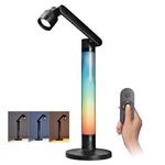 Solight LED stmievateľná lampička s RGB podsvietením, 10W, 600lm, zmena chromatičnosti, diaľkový ovládač WO67