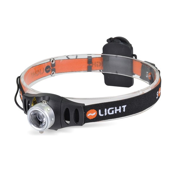 Solight LED stmievateľné čelové svietidlo, 3W Cree, 140lm, fokus, 3x AAA WH22