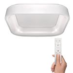 Solight LED stropné svetlo štvorcové Treviso, 48W, 2880lm, stmievateľné, diaľkové ovládanie, biela WO769-W