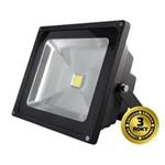 Solight LED vonkajší reflektor, 20W, 1400lm, AC 230V, čierny WM-20W-E