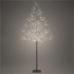 Solight LED vonkajší stromček, 150cm, 360 LED, teplé biele svetlo, hnedá farba 1V234