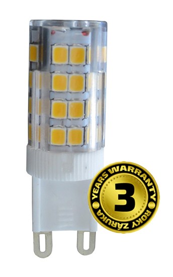 Solight LED žiarovka G9, 3,5W, 3000K, 300lm