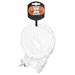 Solight predlžovací kábel - spojka, 1 zásuvka, biela, 1,5m PS01