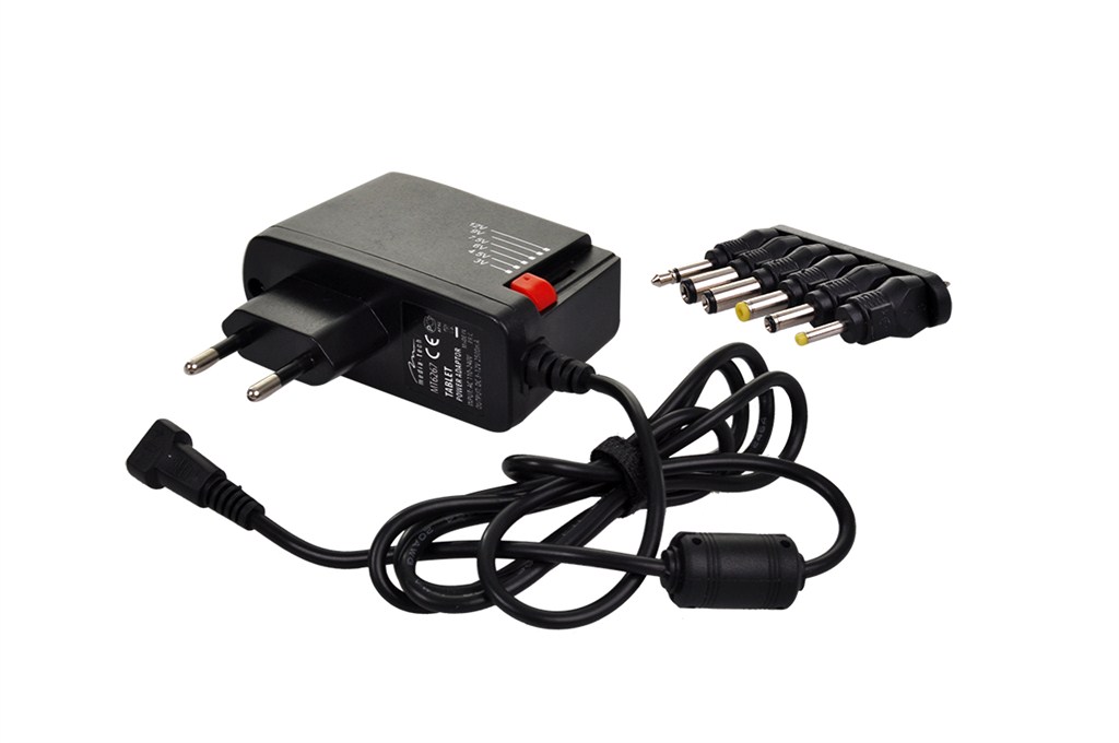 Solight univerzálny sieťový adaptér 600mA, stabilizovaný, výmenné konektory 8592718018825