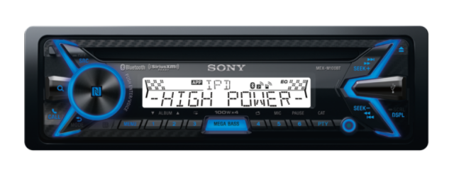 Sony autorádio MEX-M100BT CD/MP3,USB/AUX, NFC/BT MEXM100BT.UC