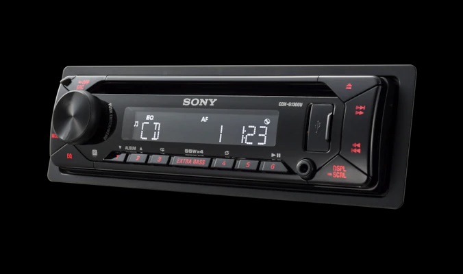 Sony autorádio s CD CDX-G1300, AUX, USB CDXG1300U.EUR
