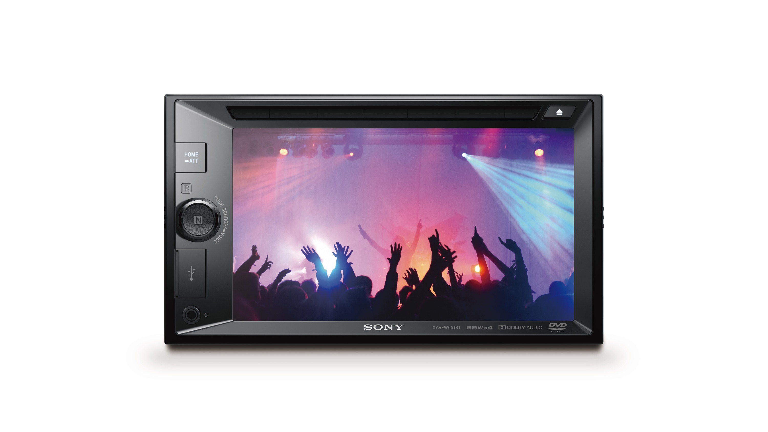 Sony autorádio XAV-651BT dot.display BT/NFC,CD/DVD XAVW651BT.EUR
