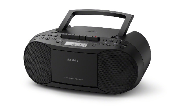 SONY CFD-S70 Přehrávač CD,audiokazety Boombox - Black CFDS70B.CET