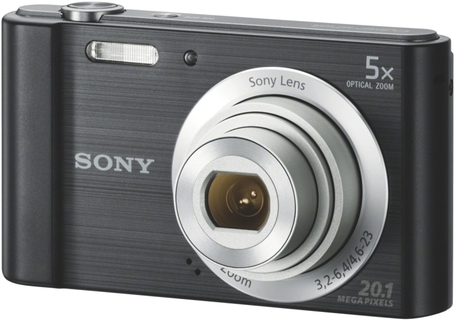 SONY DSC-W800B 20,1 MP, 5x zoom, 2,7 " LCD - BLACK DSCW800B.CE3