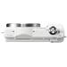 SONY ILCE-5000 Fotoaparát Alfa 5000 s bajonetem E + 16-50mm objektiv - White ILCE5000LW.CEC