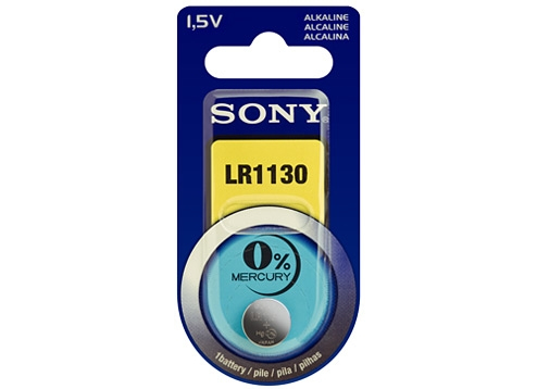 SONY LR1130NB1A Alkalická baterie "mini" 1.5V / 65 mAh / 1 ks v blistru