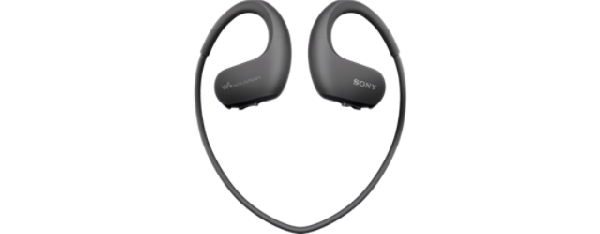 SONY NW-WS413 - Vodotěsný a prachotěsný přehrávač Walkman® 4GB - Black NWWS413B.CEW