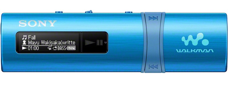 SONY NWZ-B180 – Přehrávač WALKMAN® s portem USB, 4GB BLUE NWZB183L.CEW