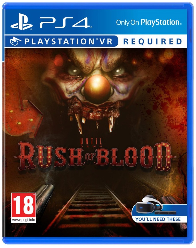 SONY PS4 hra Until Dawn Rush of Blood VR PS719846857