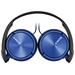 SONY sluchátka MDR-ZX310AP, handsfree, modré MDRZX310APL.CE7