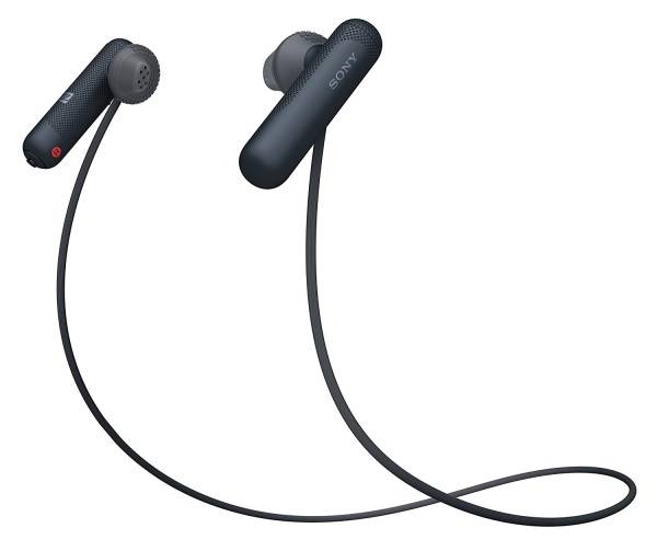 SONY sluchátka WI-SP500 bezdr.,černá WISP500B.CE7