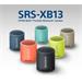 SONY SRS-XB13Y Lehký a kompaktní Sony Bluetooth bezdrátový reproduktor, Lime yellow SRSXB13Y.CE7