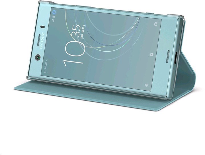 Sony Style Cover Flip pro Xperia XZ1 Compact Blue 1309-6048
