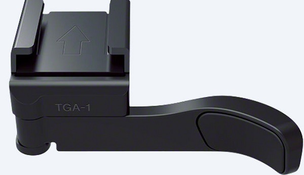 SONY TG-A1 - Vnější grip na palec ve stylu fotoaparátu Cyber-shot™ RX1, možné nasadit na univerzální patici TGA1.SYH