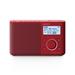 SONY XDR-S61DR Přenosné FM/DAB rádio, červené, víceřádkový bíle podsvícený display. 5 paměťových tlačítek XDRS61DR.EU8