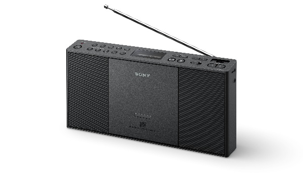 SONY ZS-PE60 Radiomagnetofon s CD, USB a digitálním FM tunerem - černá ZSPE60B.CET
