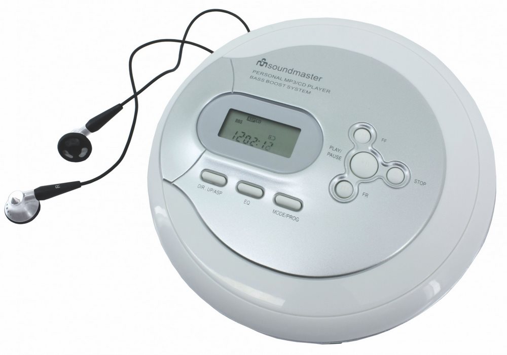 Soundmaster CD9180 discman / CD, CD-R, CD-RW, CD-MP3 / 120 sec. Anti-shock-system /