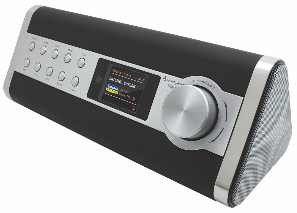 Soundmaster IR3000DAB radiobudík / FM / 2,3" LCD / DAB+ / internetové - LAN / DO