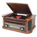 Soundmaster NR540 radio s gramofonem / USB/ CD-RW/ MP3 / retro design