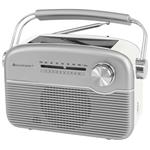 Soundmaster TR480SI rádio/ FM/ UKW/ Solární panel/ Baterie/ Stříbrné