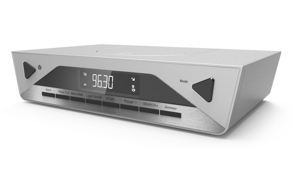 Soundmaster UR2040SI kuchyňské rádio s DAB / RDS / BT/ Duální alarm/ časovač / stříbrný