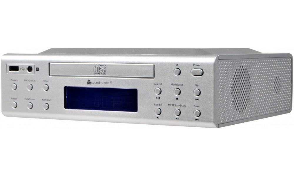 Soundmaster UR2050SI kuchyňské rádio / CD / USB / MP3 / stříbrný