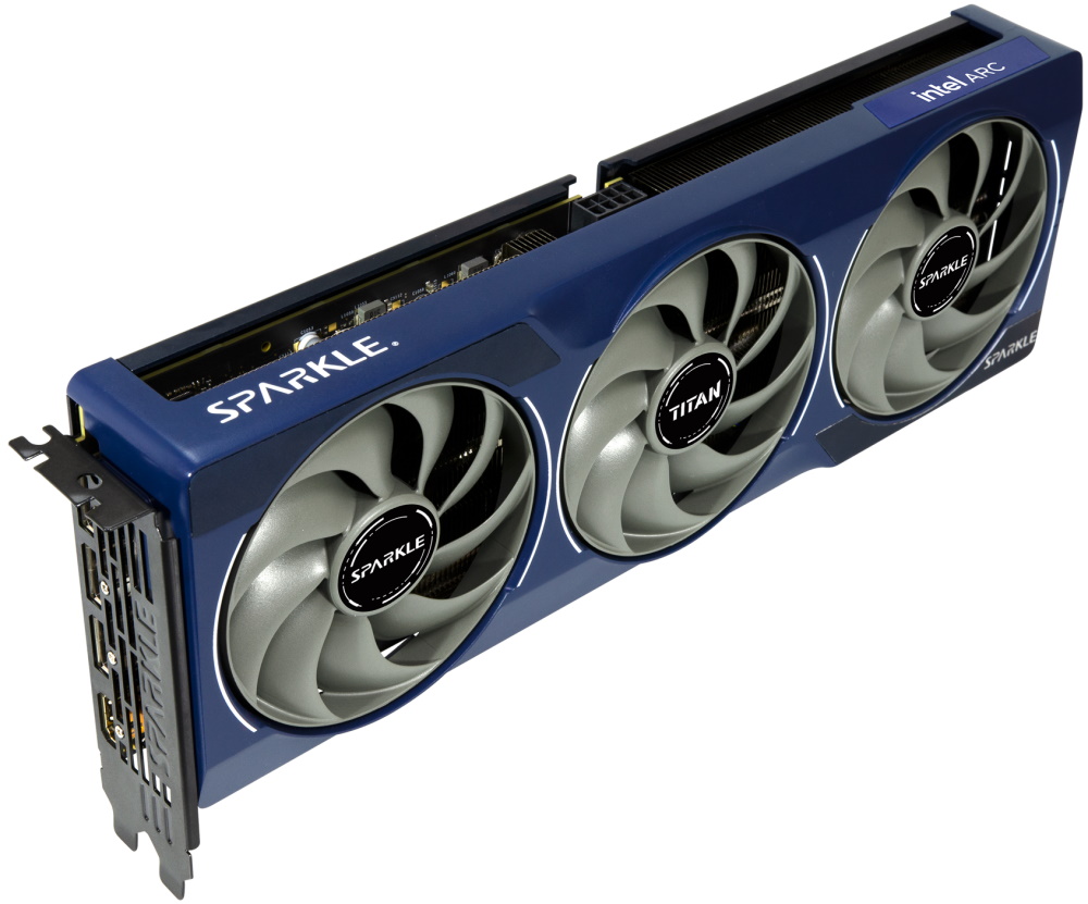 Sparkle Intel Arc B580 TITAN OC 12GB / 12GB GDDR6 / PCI-E / HDMI / 3x DP SB580T-12GOC