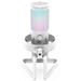 SPC Gear AXIS Onyx White streamovací mikrofon / USB / volitelné směřování / sluchátkový výstup / RGB / stabilní d SPG149