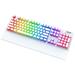 SPC Gear klávesnice GK650K Omnis Onyx white Pudding Edition / mechanická / Kailh Blue / RGB / kompaktní / US lay SPG121